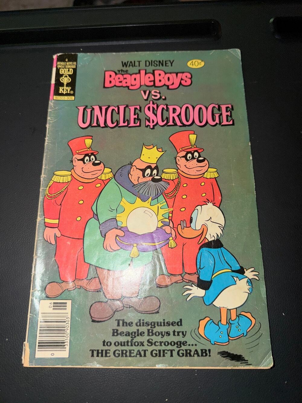 Beagle Boys vs Uncle Scrooge #4 Gold Key Disney 1979 The Great Gift Grab